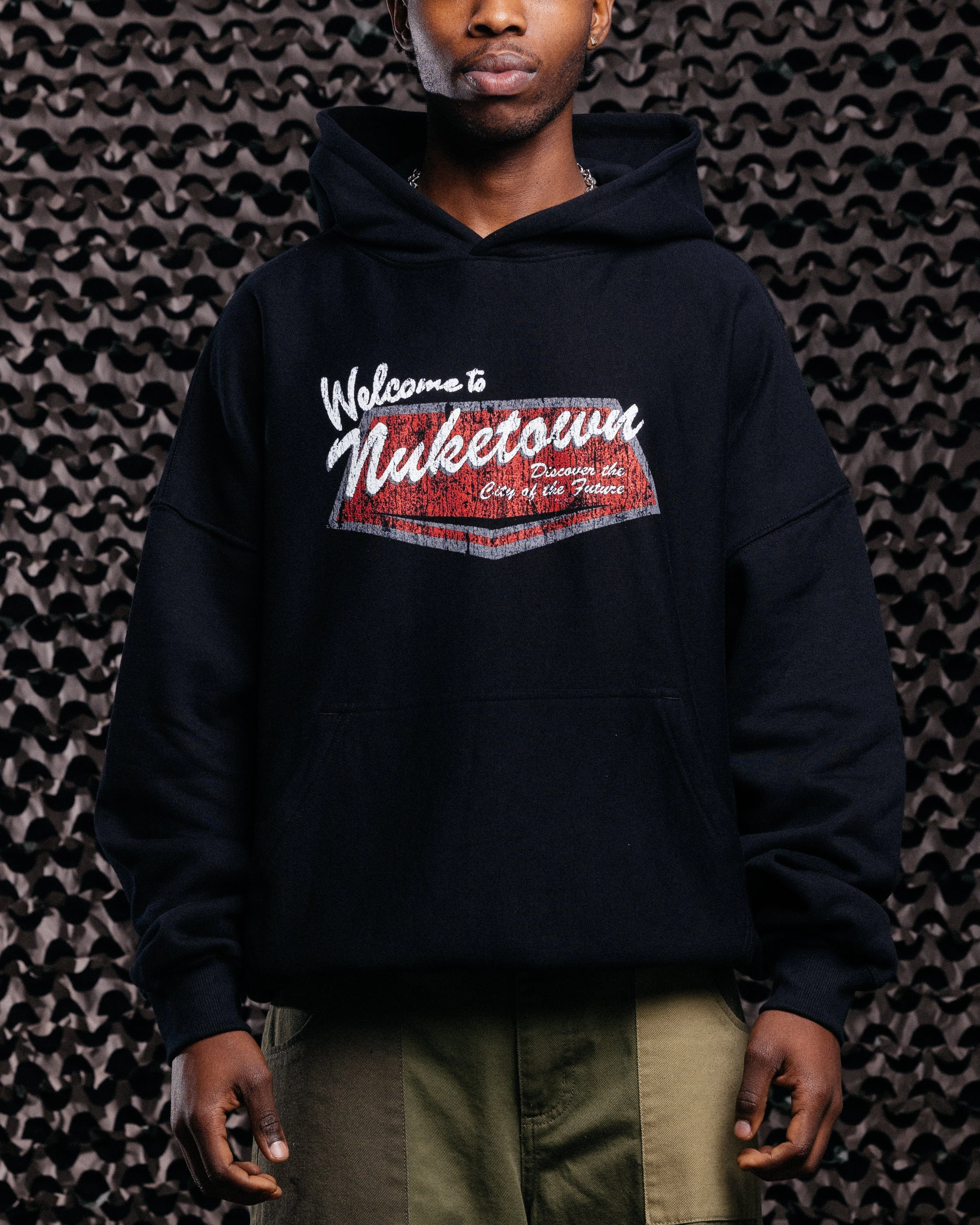 Goat Crew X Call Of Duty Nuketown Premium Hoodie Black Surprise Forgiveness