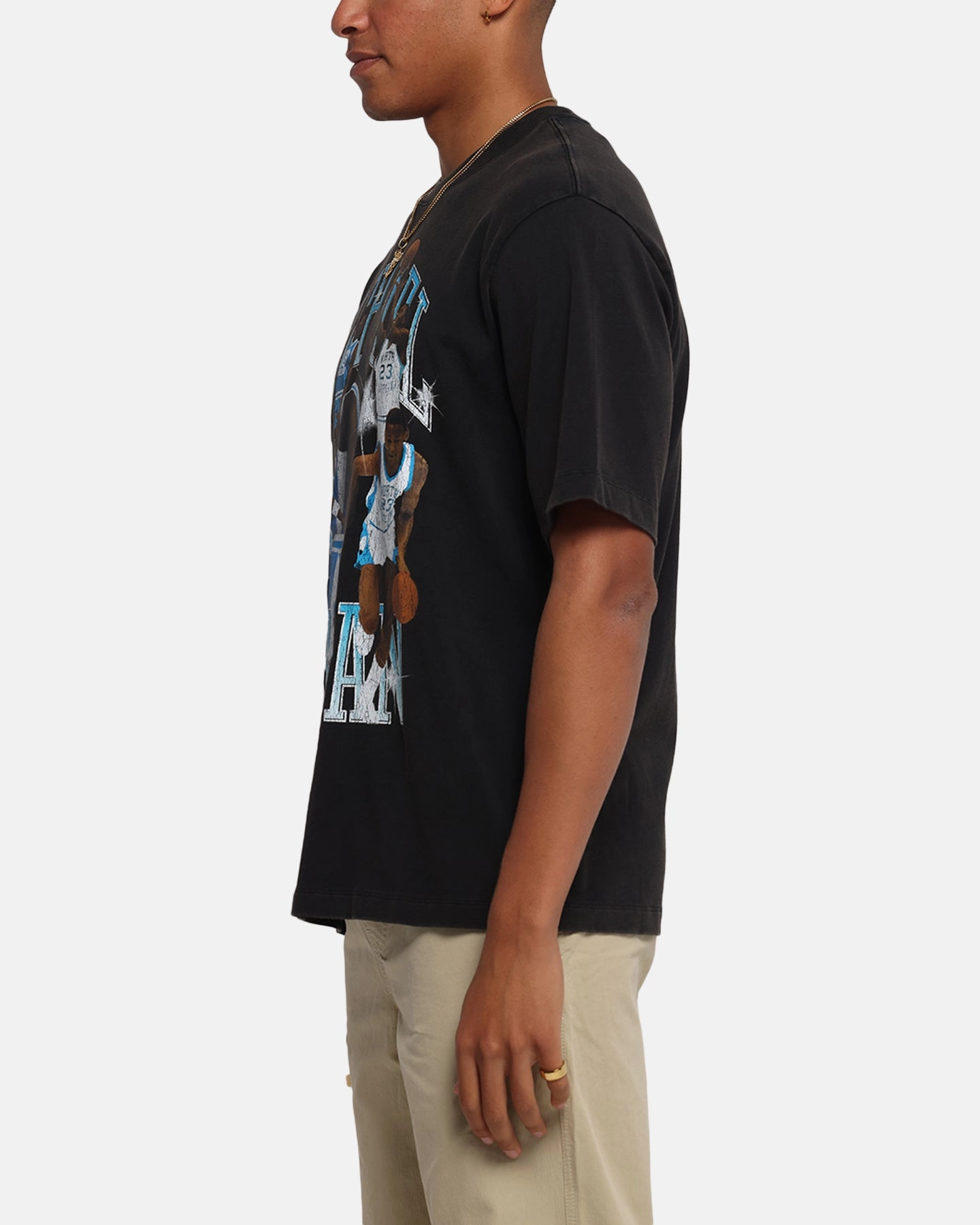 Luxurious Comfy and Versatile Jordan Flight Essentials Graphic T-Shirt Black/Blue