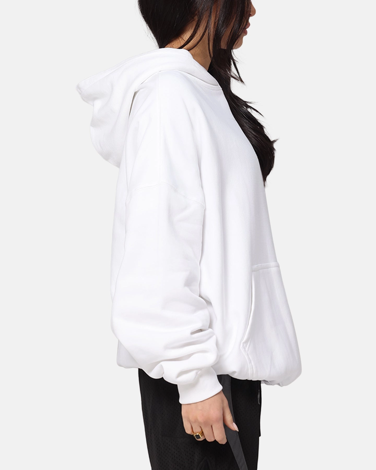 Cologne The Anti Order Process Boxy Hoodie White