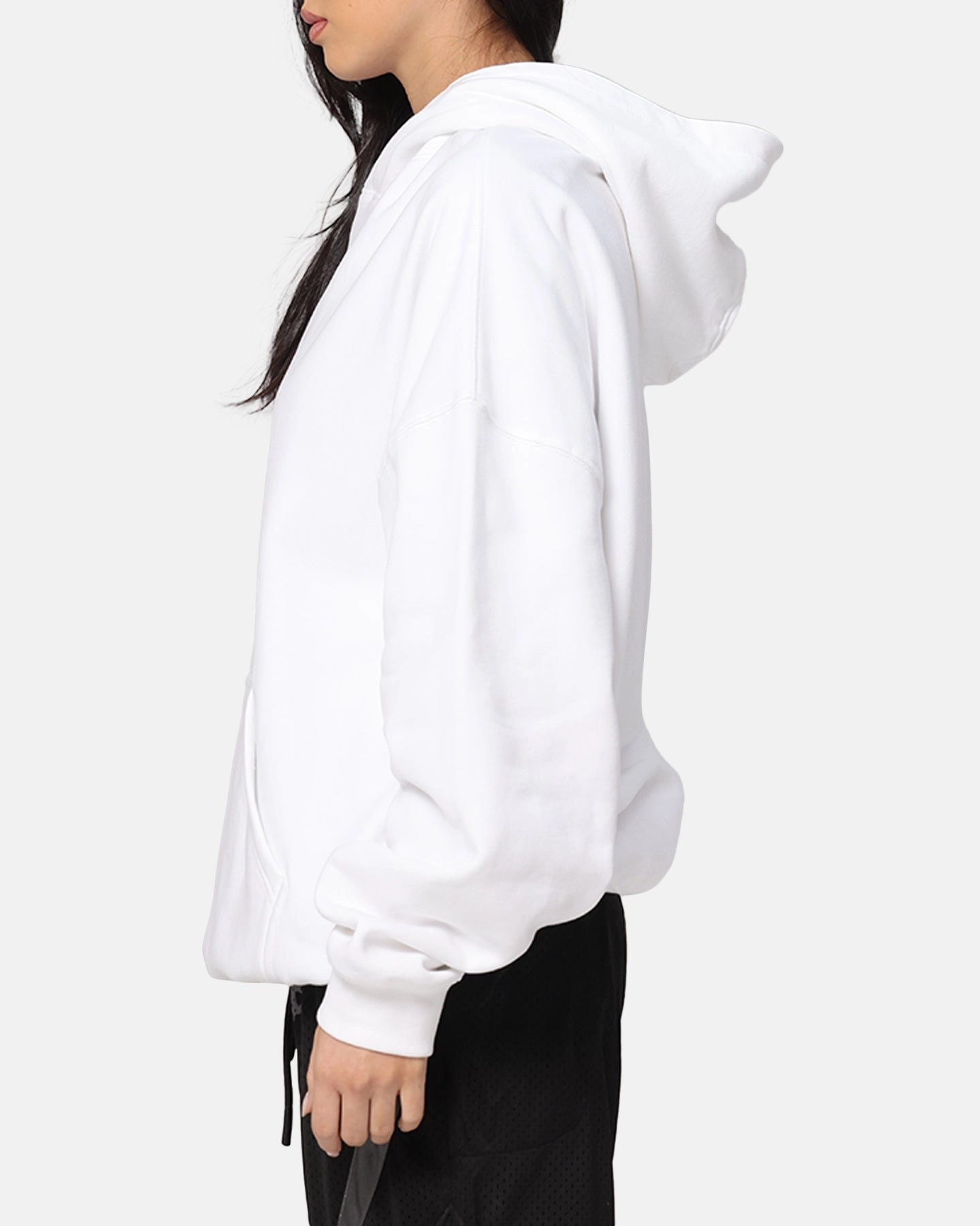 The Anti Order Process Boxy Hoodie White gym - goers Durable Seams
