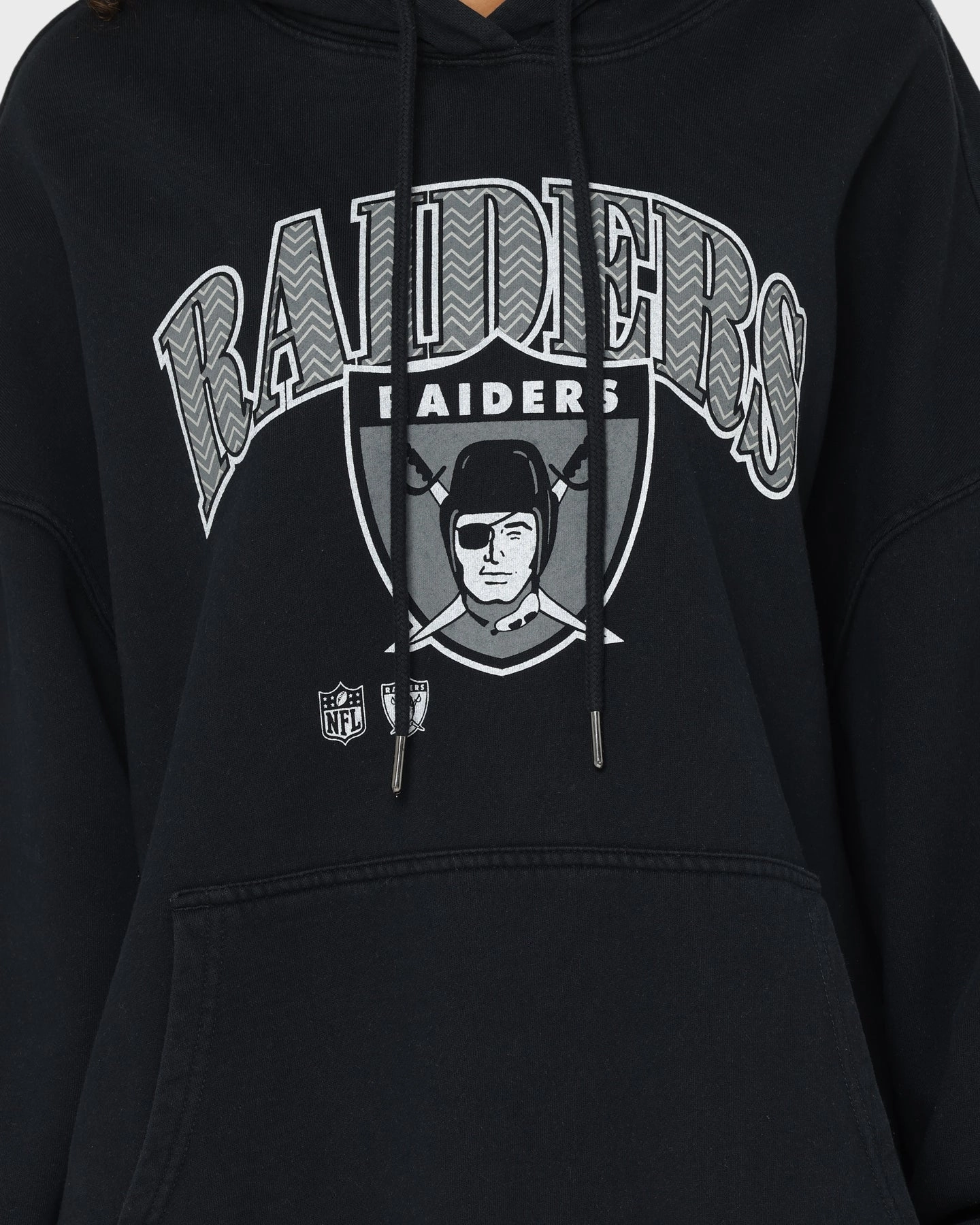 Rack Mitchell & Ness Las Vegas Raiders Point Guard Hoodie Faded Black