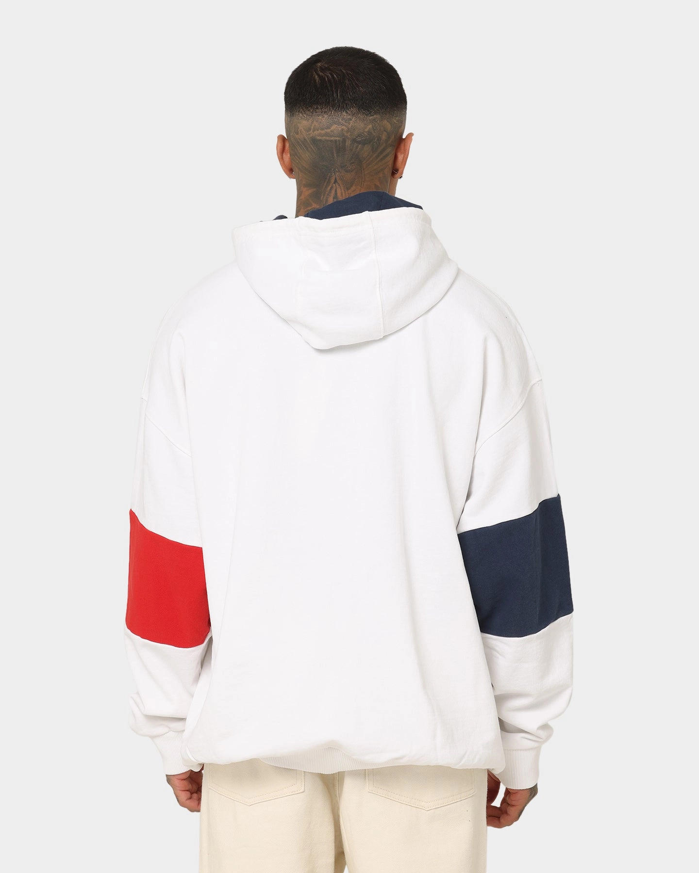 Tommy Jeans Skater Archive Block Hoodie White HemLock Adjustment System challenge