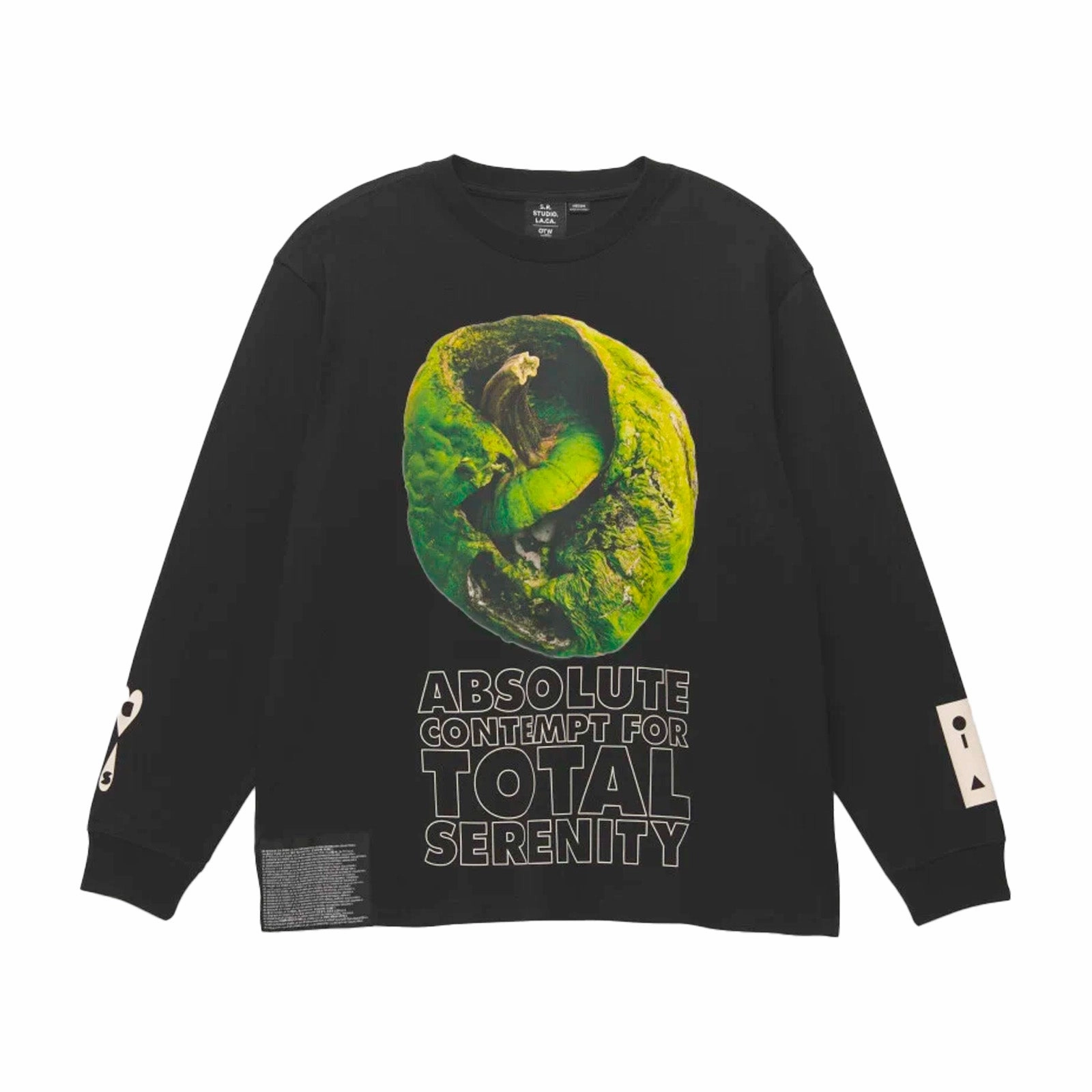 Trendy Comfort Vans OTW Sterling Ruby Long Sleeve Tshirt SRLA 'Black'