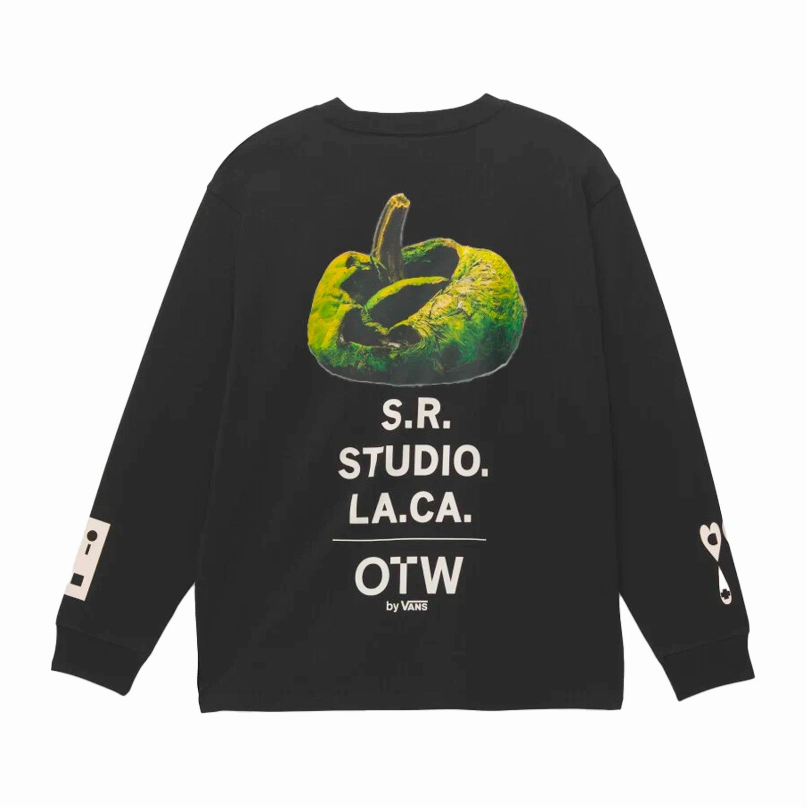 Vans OTW Sterling Ruby Long Sleeve Tshirt SRLA 'Black' Bold Style
