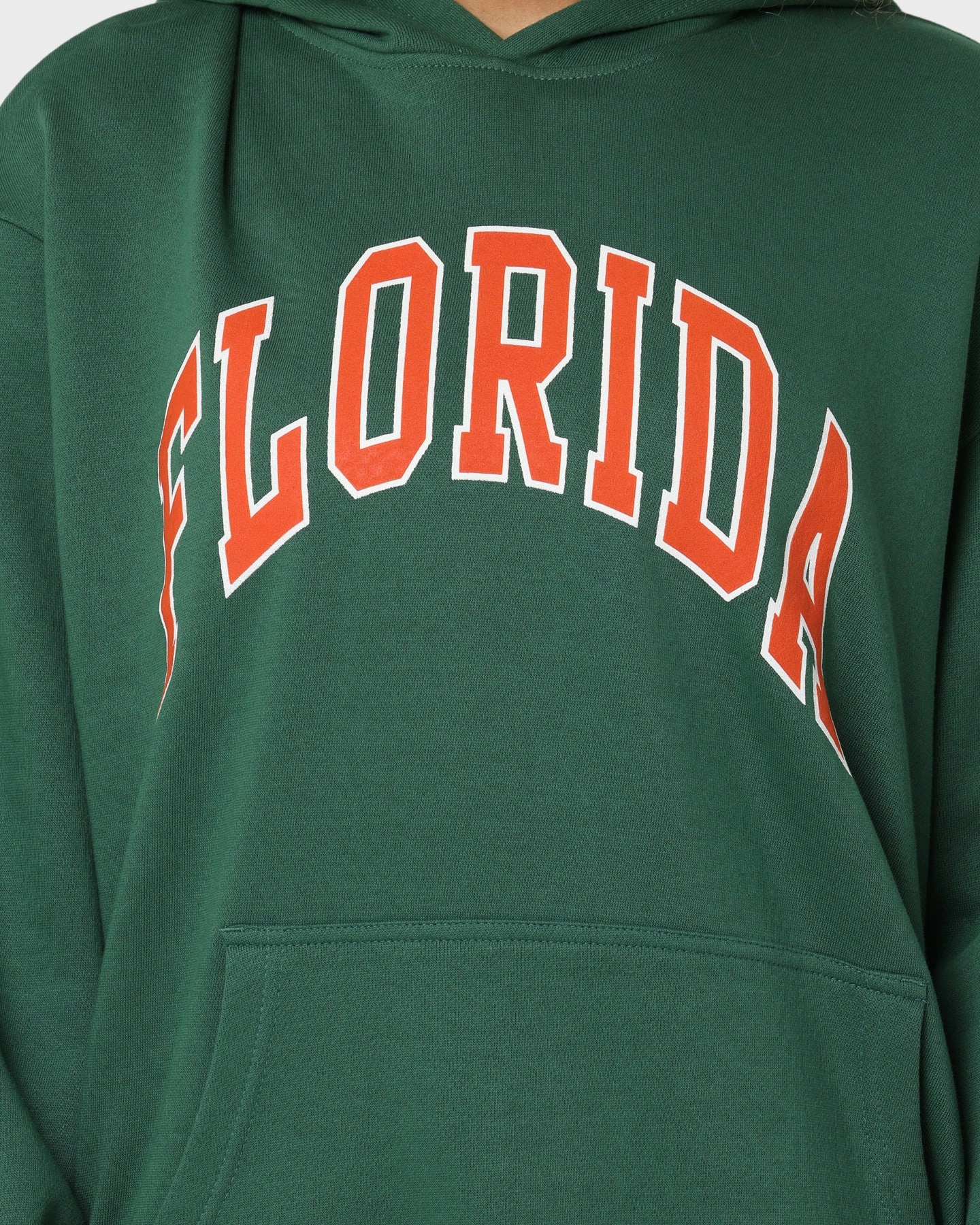 National Collegiate Athletic Association Florida Gators Puff Print Hoodie Kelly Green Timeless Form Athletic Wear
