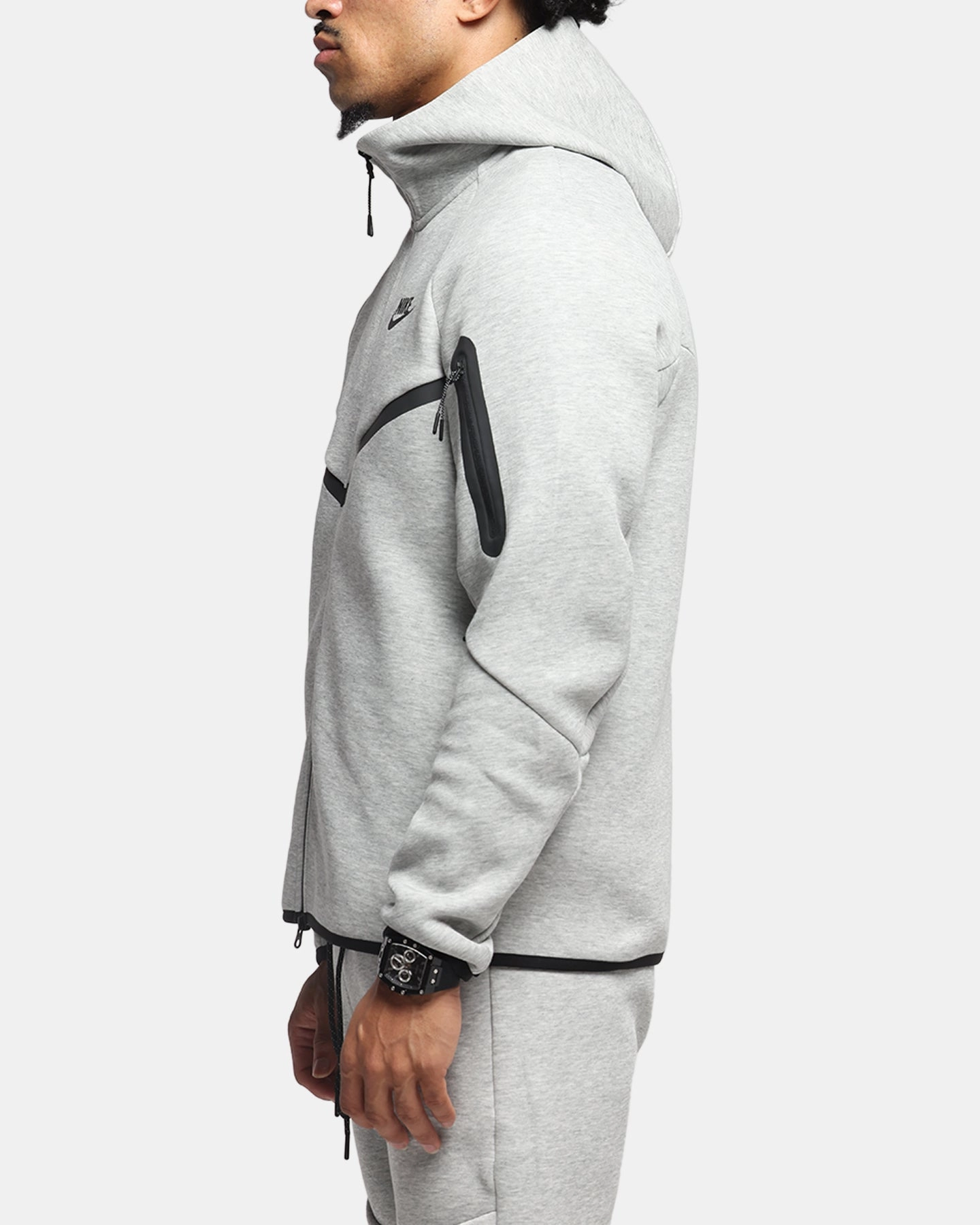 Nike Sportswear Tech Fleece Windrunner Jacket Dark Grey Heather female users