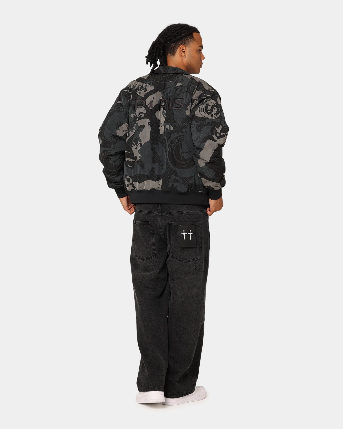 Triumph Jordan X Paris Saint-Germain Jacket Black