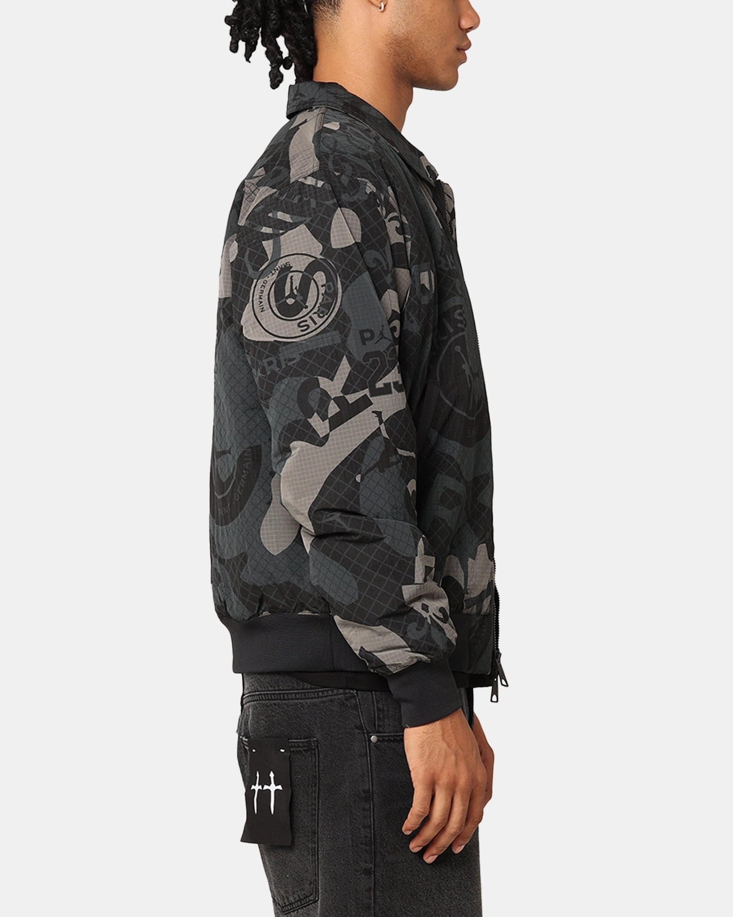Daily Wear Hot Jordan X Paris Saint-Germain Jacket Black