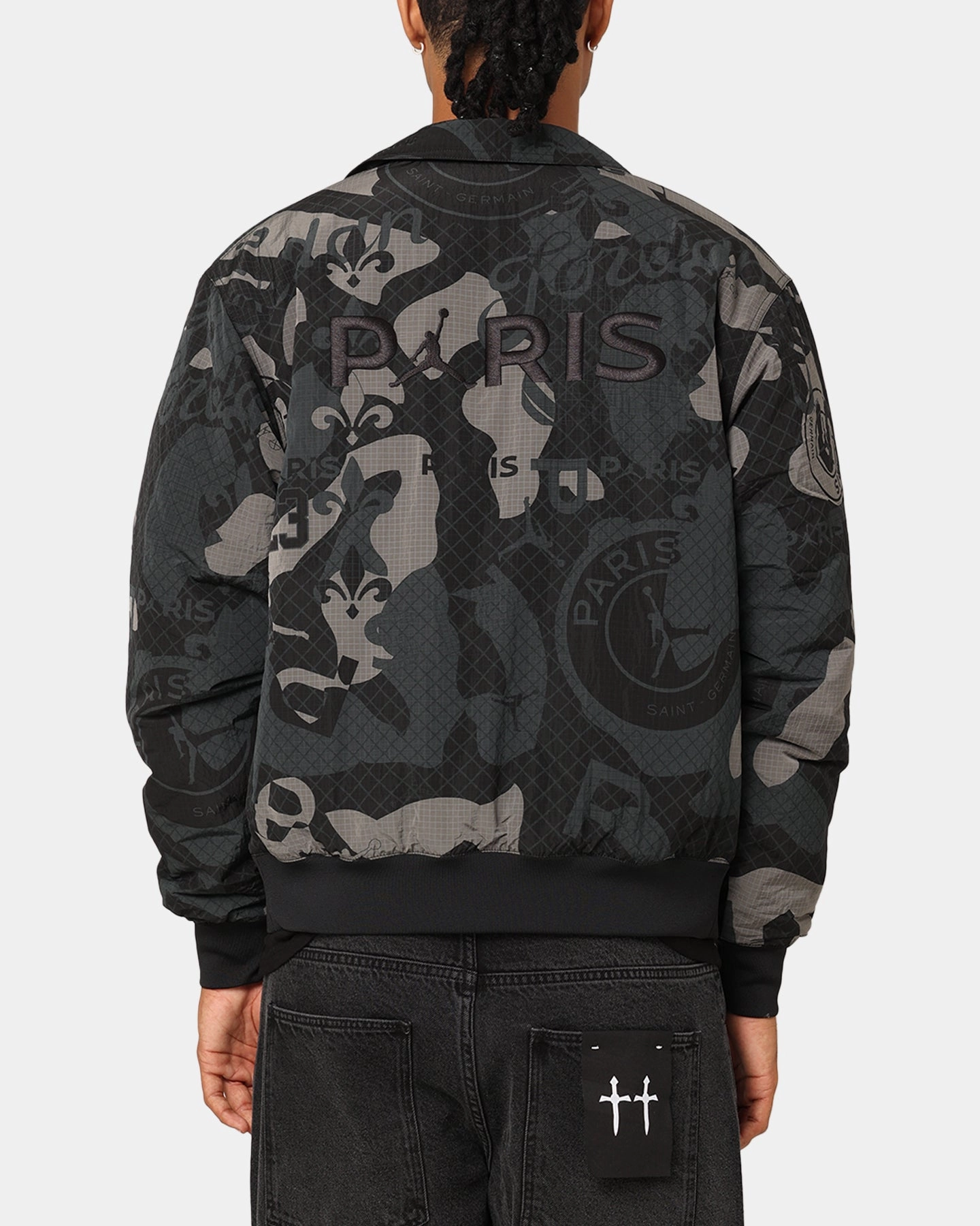 Jordan X Paris Saint-Germain Jacket Black Travel Essential