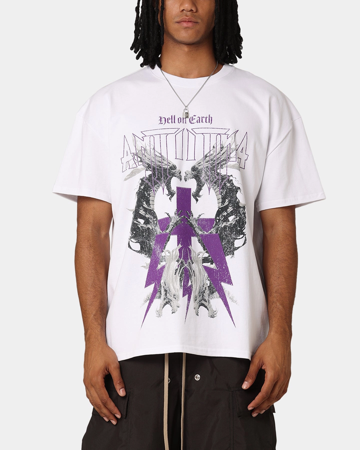 The Anti Order Ares Vintage T-Shirt White Relaxed and Easy