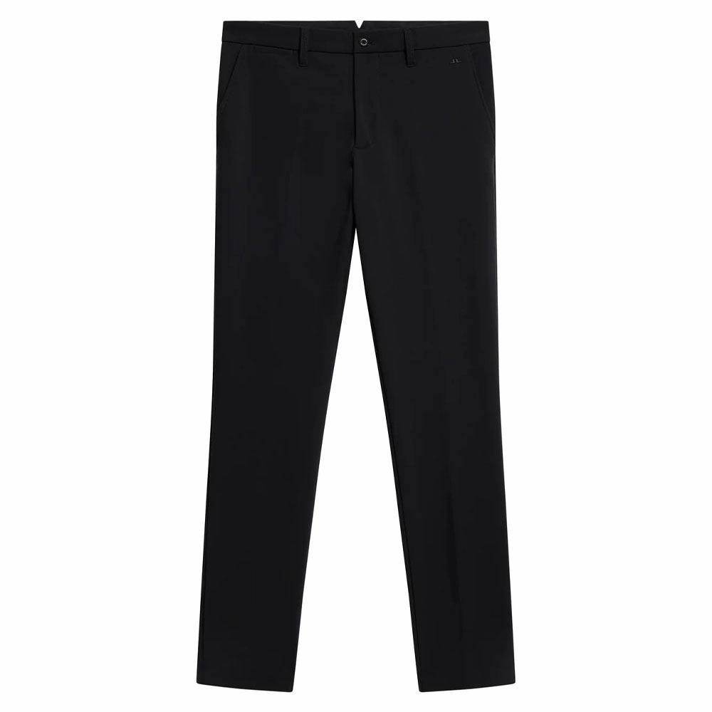 J.Lindeberg Ellott Bonded Fleece Golf Pants Black - FW23 Men Lightweight Material Eco Friendly Fabric