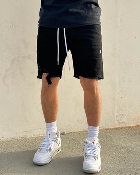 EN ES Infantry Shorts Black Clean Feel