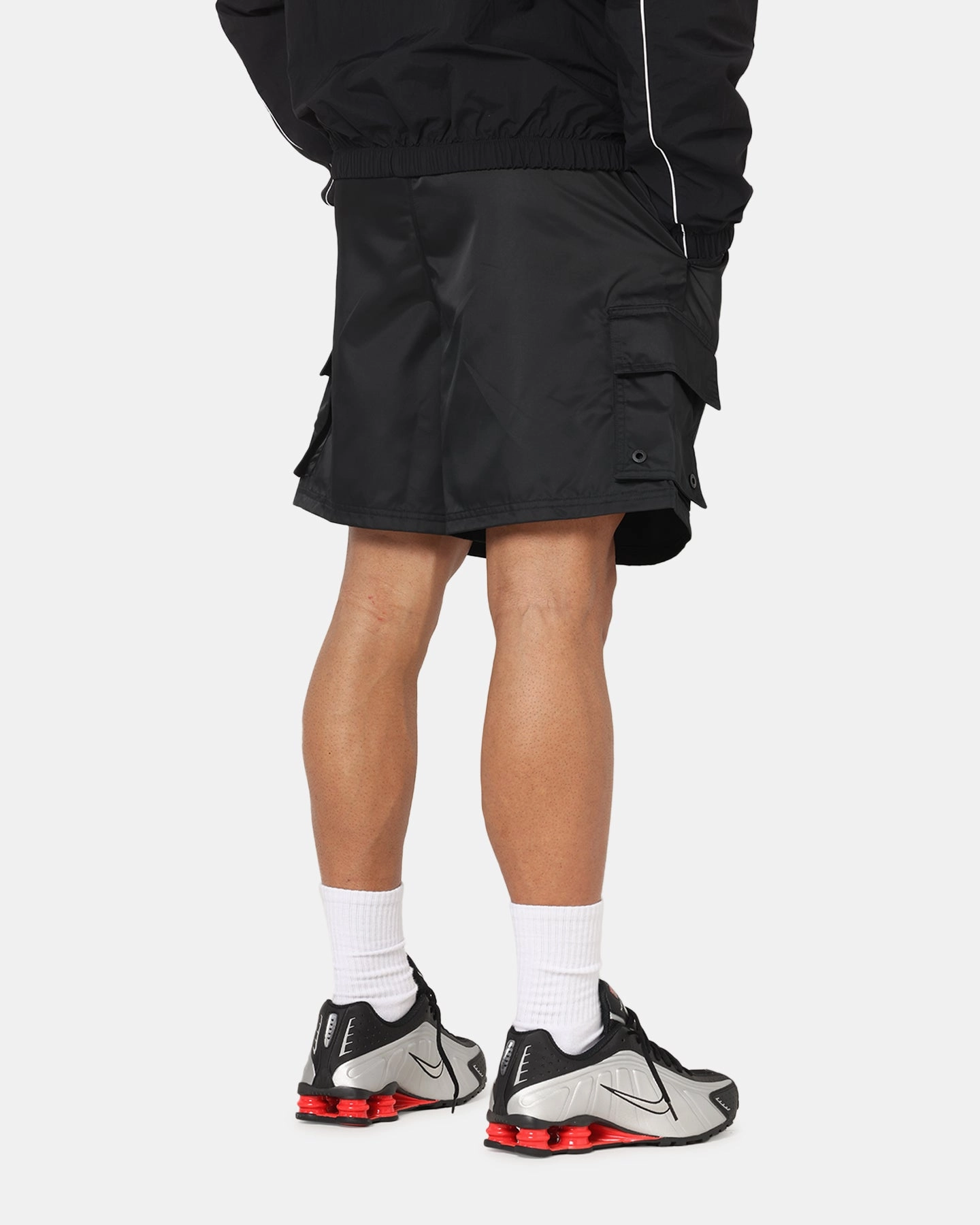 Jordan Brooklyn Cargo Shorts Black/Iron Grey Airy Touch Spandex shorts