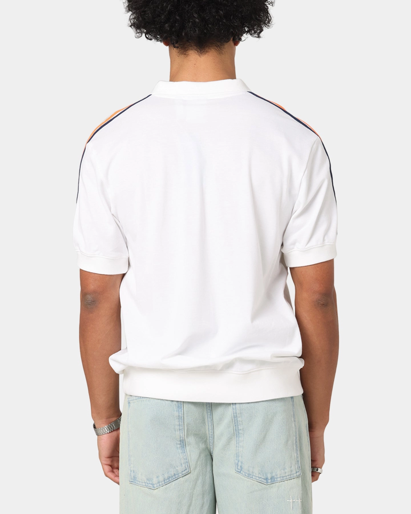EcoFriendly Material UV Protection Adidas Polo T-Shirt White