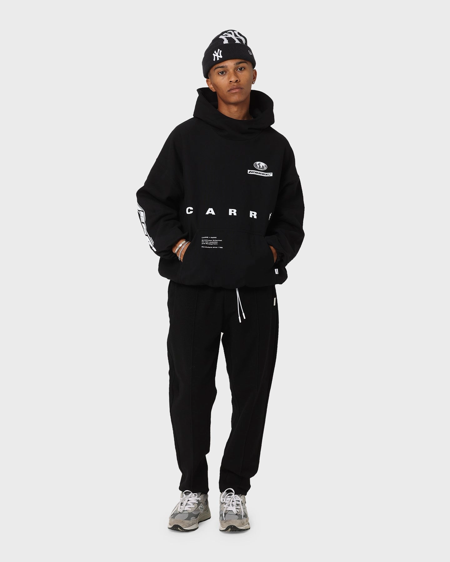 Carr?? Enhanced Oversized Superior Hoodie Black Transform