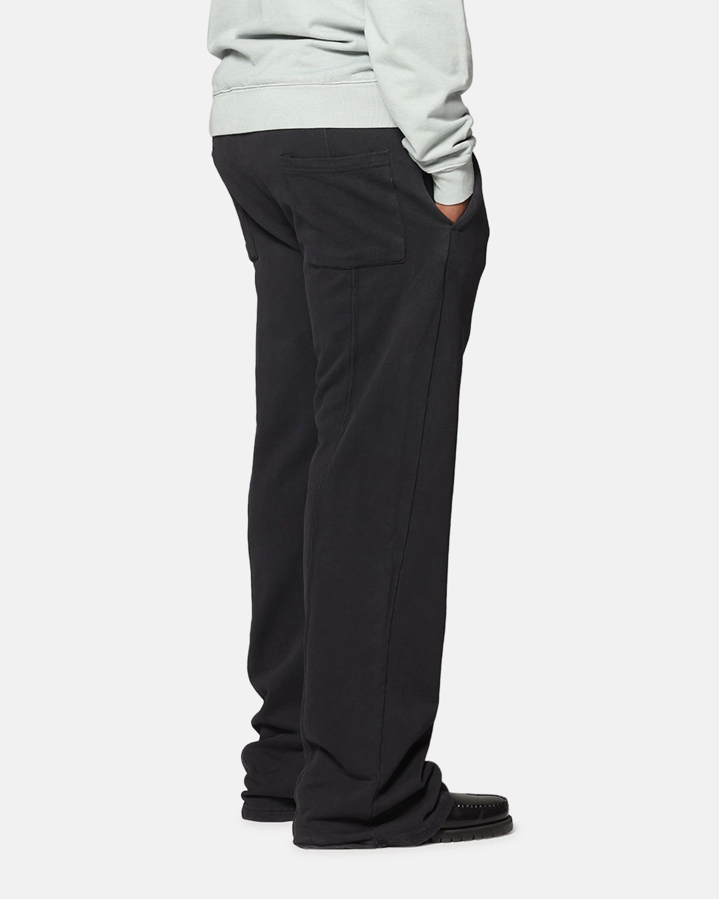 Dreamville Tonal Sweatpants Black Wash Relaxed Look Work Flex