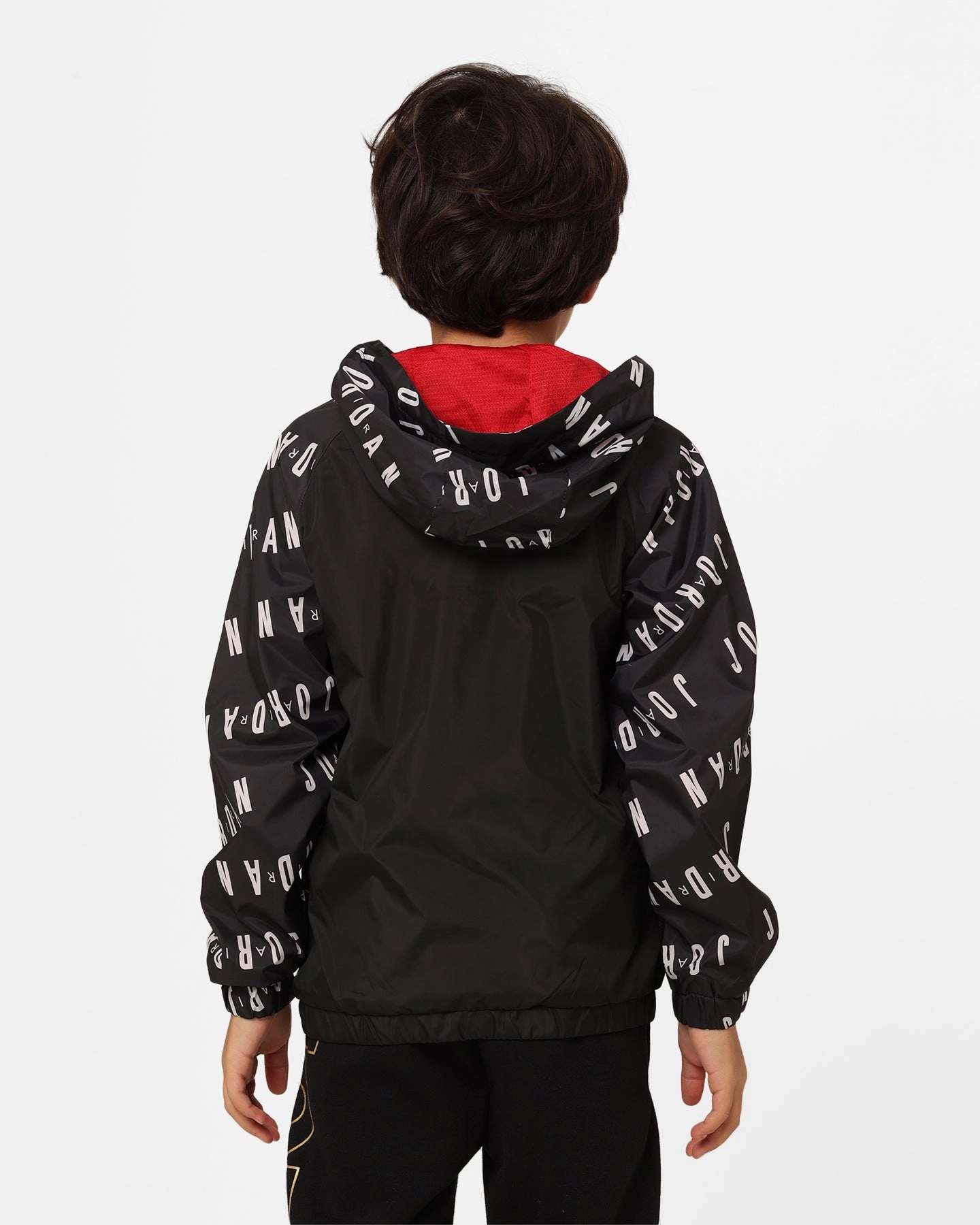 Performance Ready Adventure Jordan Kids' Colour Block Windbreaker Jacket Black