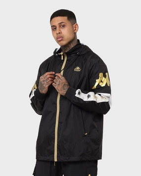 Trunk Kappa 222 Banda Dinos Jacket Black/Grey Vapor