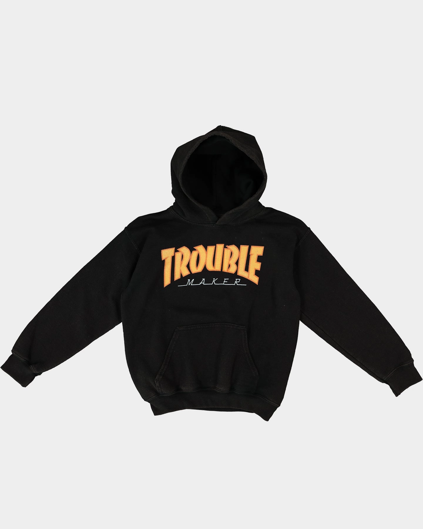 Shortie Kid's Trouble Hoodie Black Travel Ready