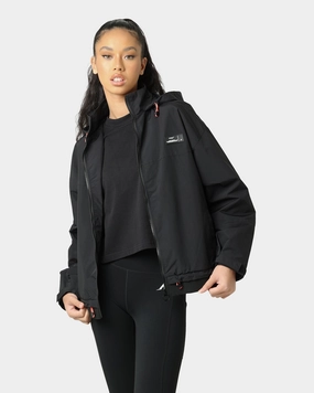 Easy Zip PYRA Women's Elements Wind Breaker Black/Pink