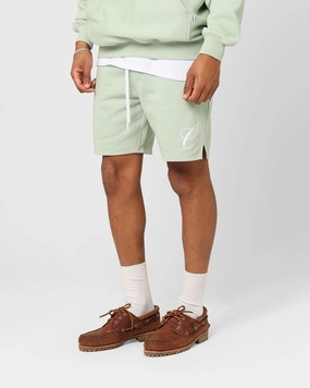Carre Capital C Terry Shorts Pistachio Easy Movement