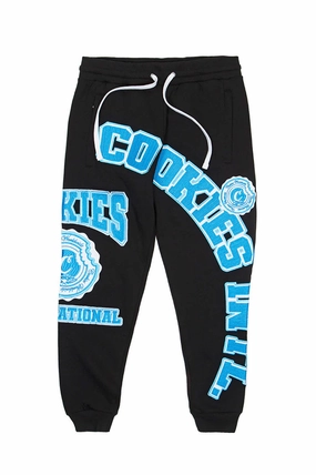 Cookies Double Up Fleece Sweatpants Refined fit Durable Hemming