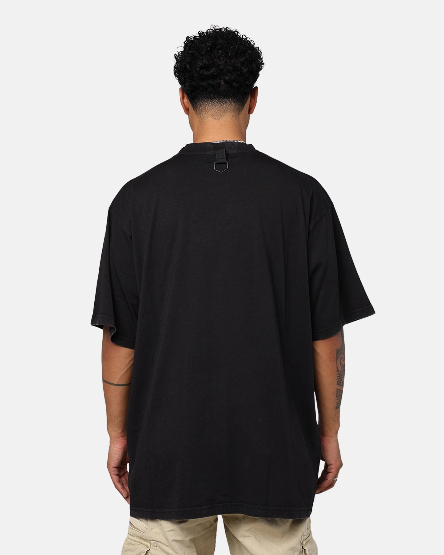 DXXMLIFE L-0 A Baggy T-Shirt Vintage Black Modern and Soft