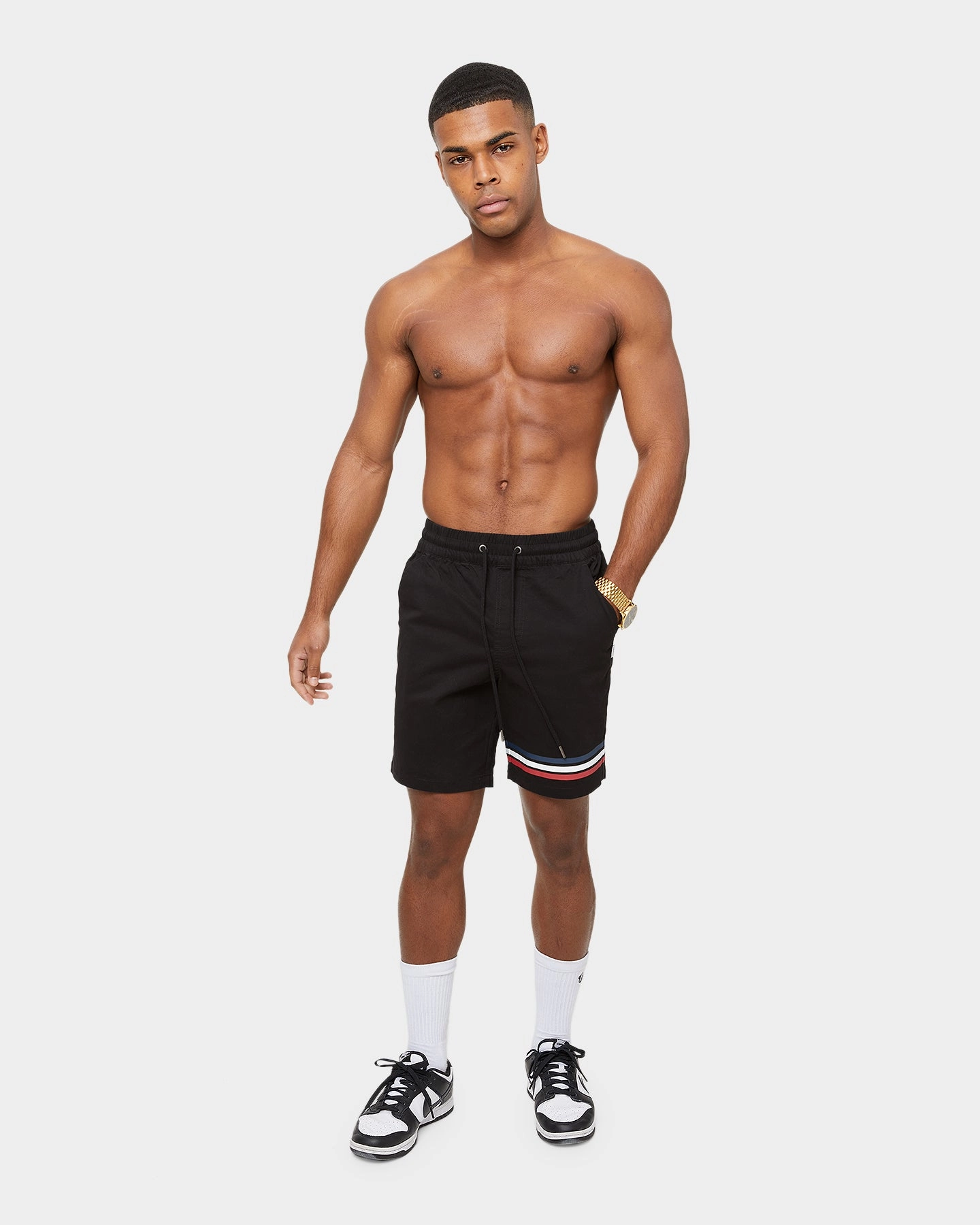 Carre Insigne Walk Shorts Black High-Performance Fit