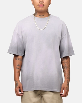 Culture Kings Sunfade T-Shirt Grey LightweightBlend Solid Color