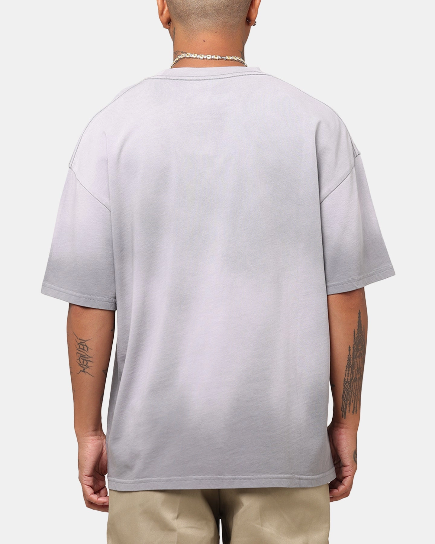 Sleek Style Functional Fashion Culture Kings Sunfade T-Shirt Grey