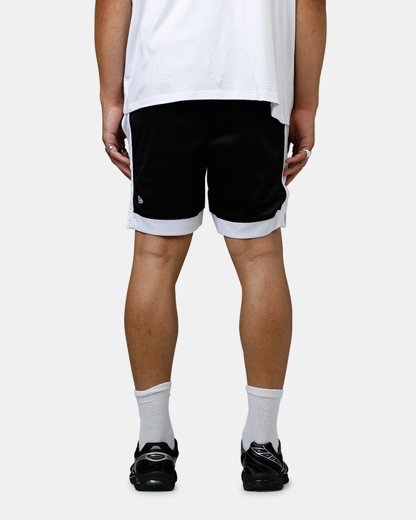 School Uniform New Era New York Yankees Sport Class Shorts Black/White