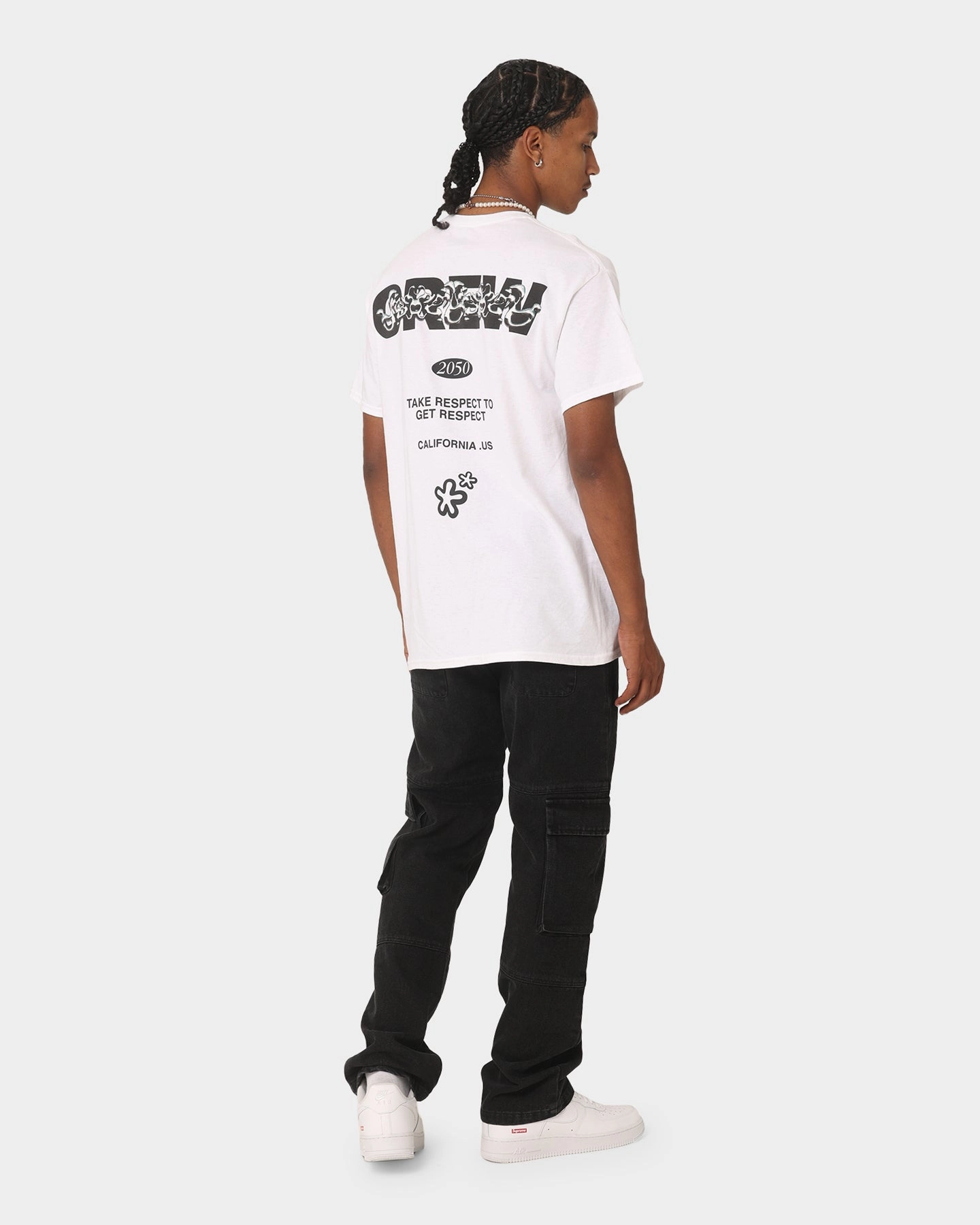 Goat Crew The Crew Vintage T-Shirt White Simple yet stylish