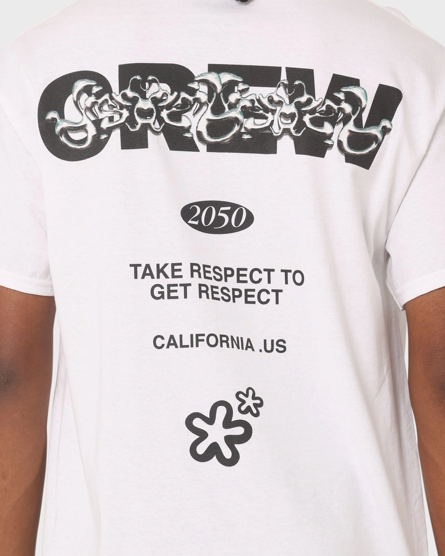 All-Season Wear Goat Crew The Crew Vintage T-Shirt White