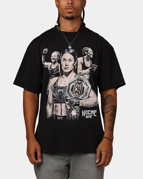UFC By Culture Kings Alexa Grasso Noche T-Shirt Black Acidwash Premium Comfort