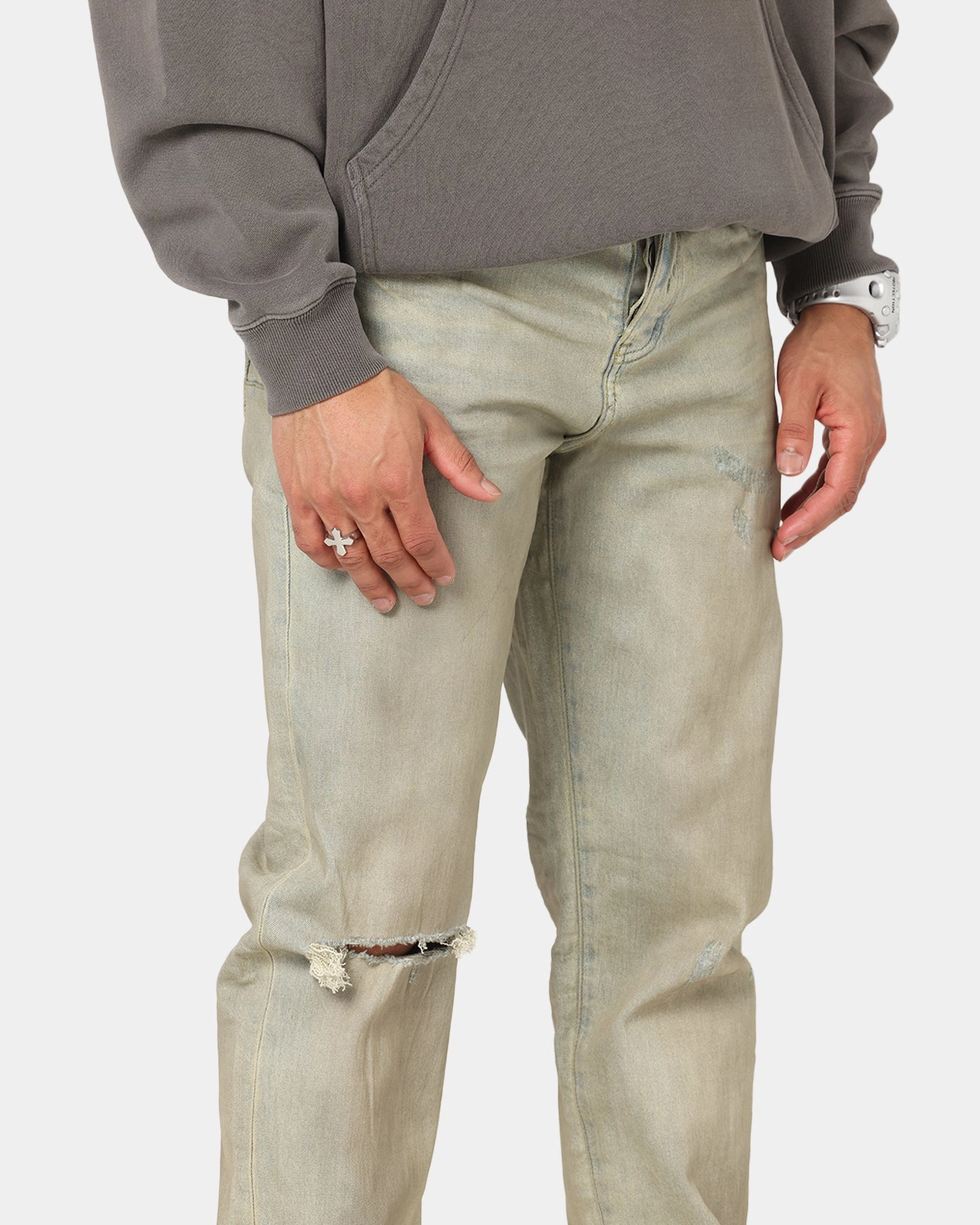 Casual Days Saint Morta Psykhe Dirty Distressed Jeans Dirty Denim