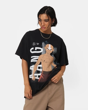 Easy Wear Look Casual Choice Wear Goat Crew X Avatar: The Last Airbender Aang Vintage T-Shirt Black Wash