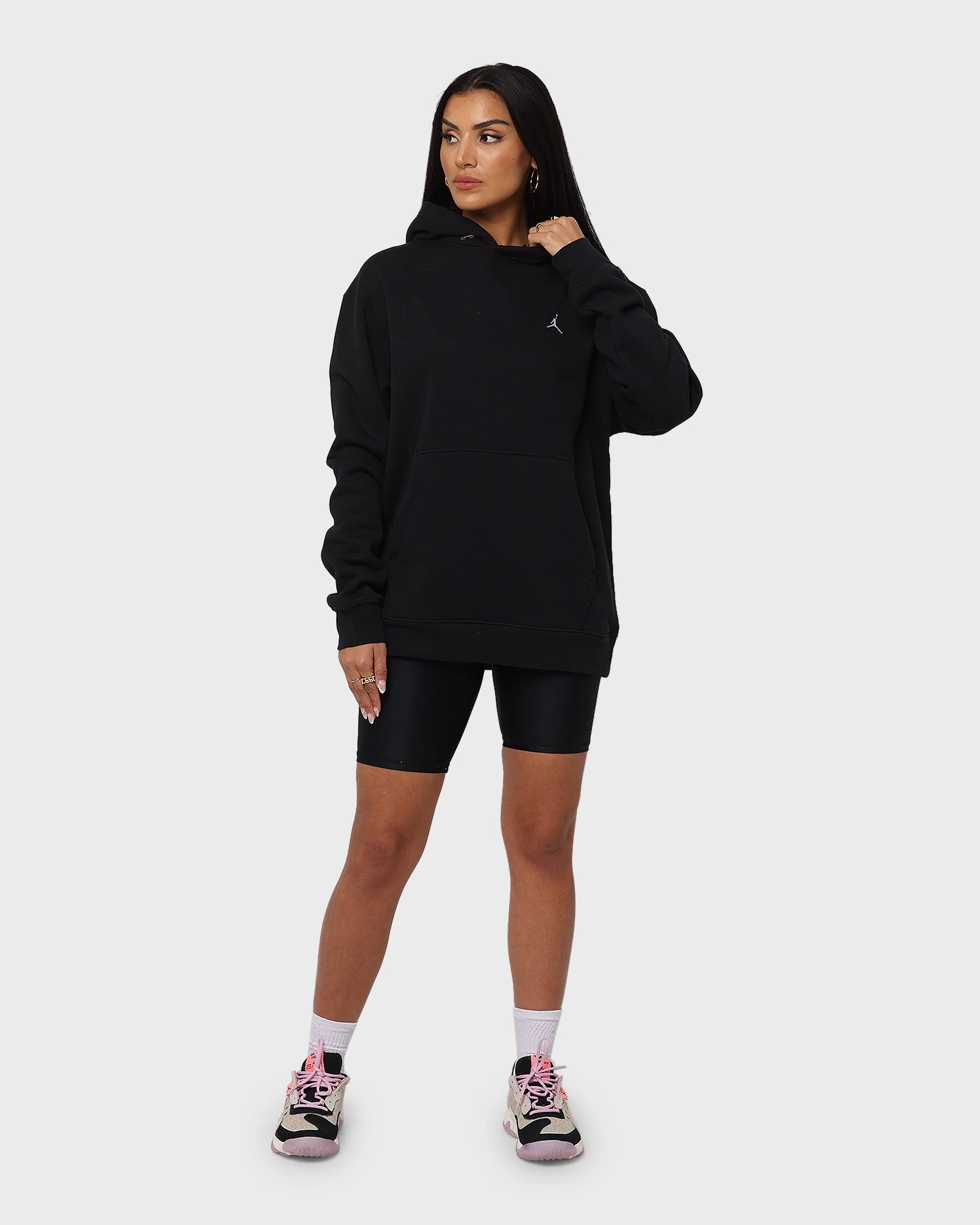 Waterproof Protection Light Insulation Jordan Michael Jordan Essential Fleece Pullover Hoodie Black