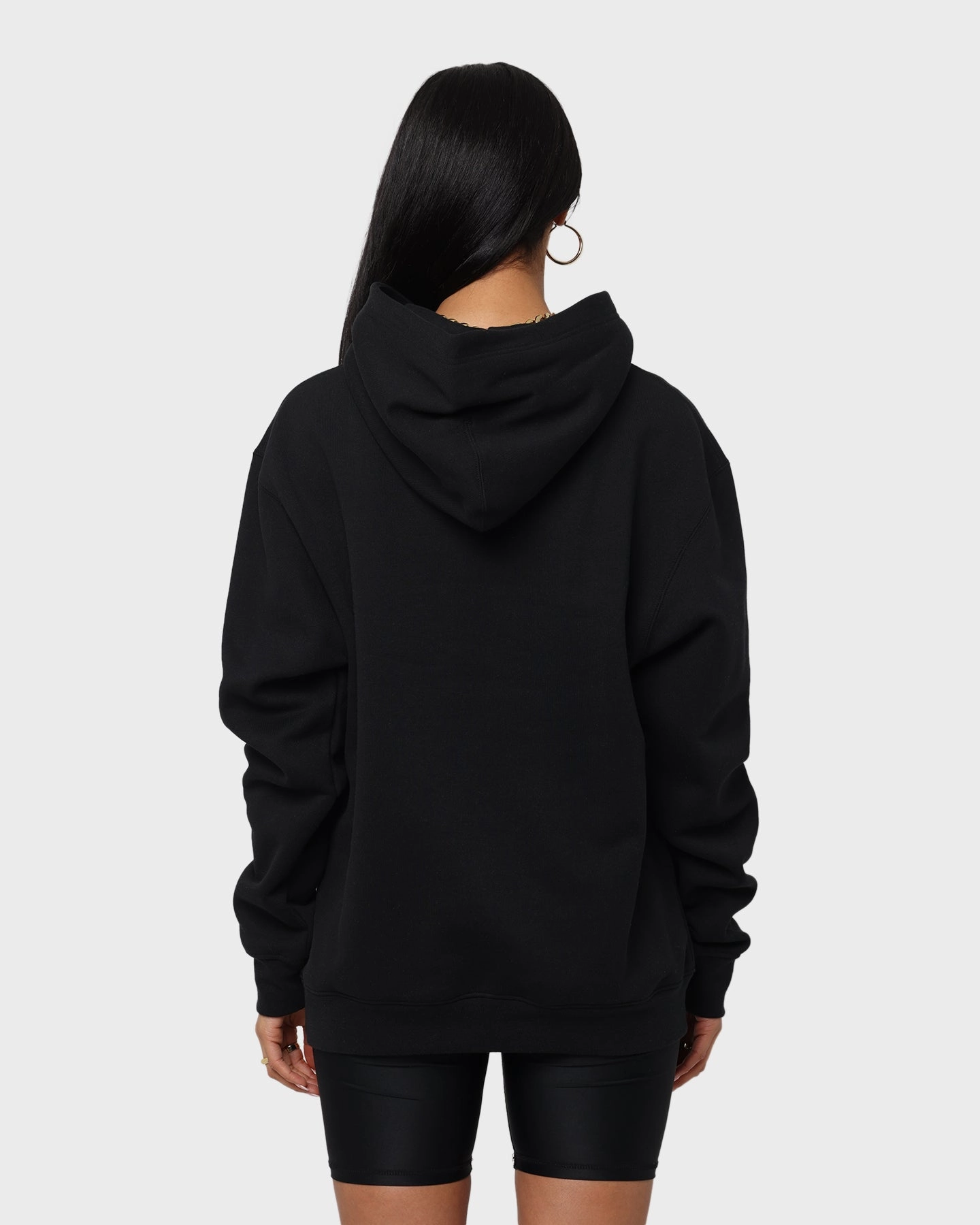 Jordan Michael Jordan Essential Fleece Pullover Hoodie Black Perforated Details mid-length