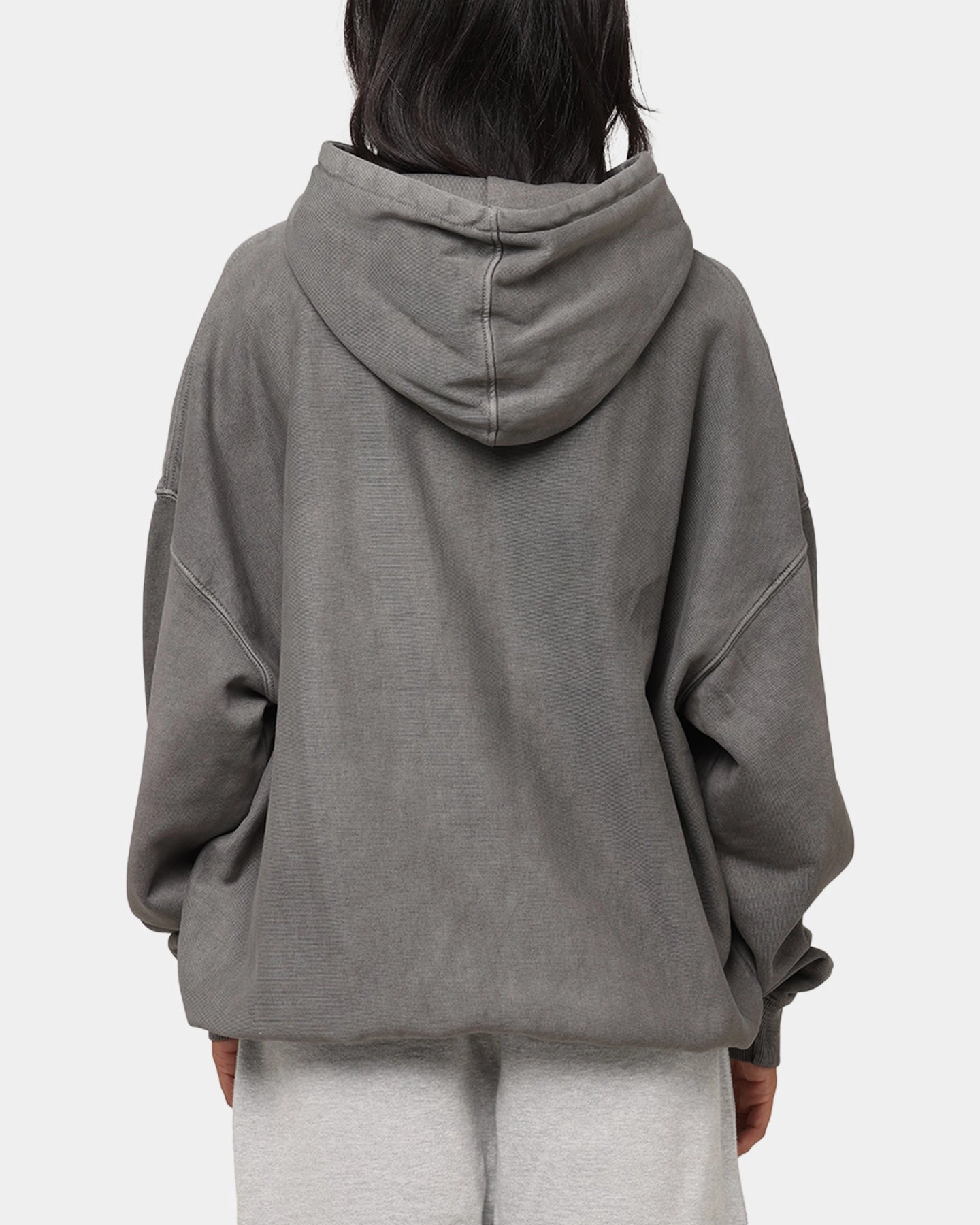 Fashion Shield Carre Link Hoodie Washed Charcoal