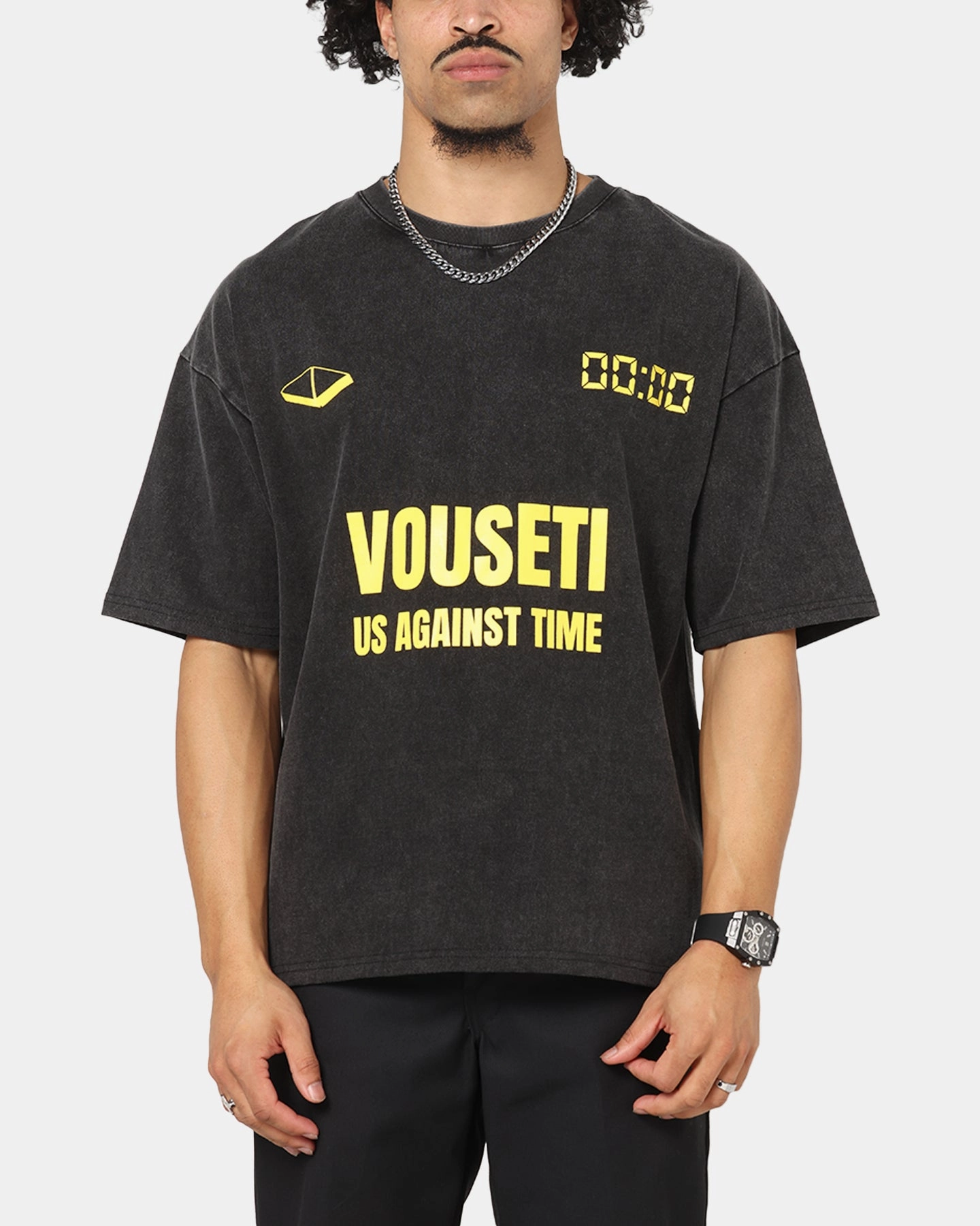 Travel Friendly Vouseti Believe T-Shirt Black