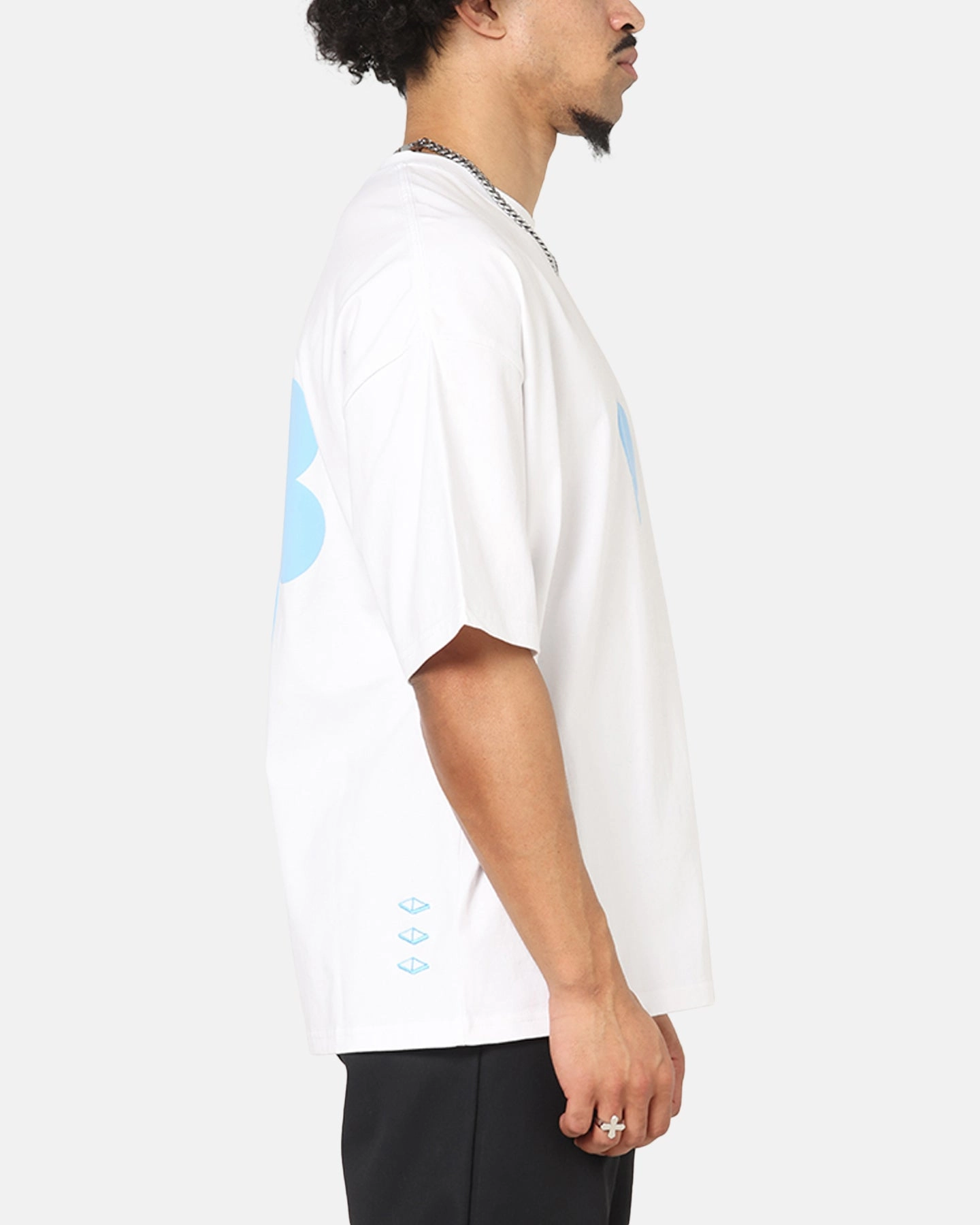 Classic Cut Vouseti Love T-Shirt White
