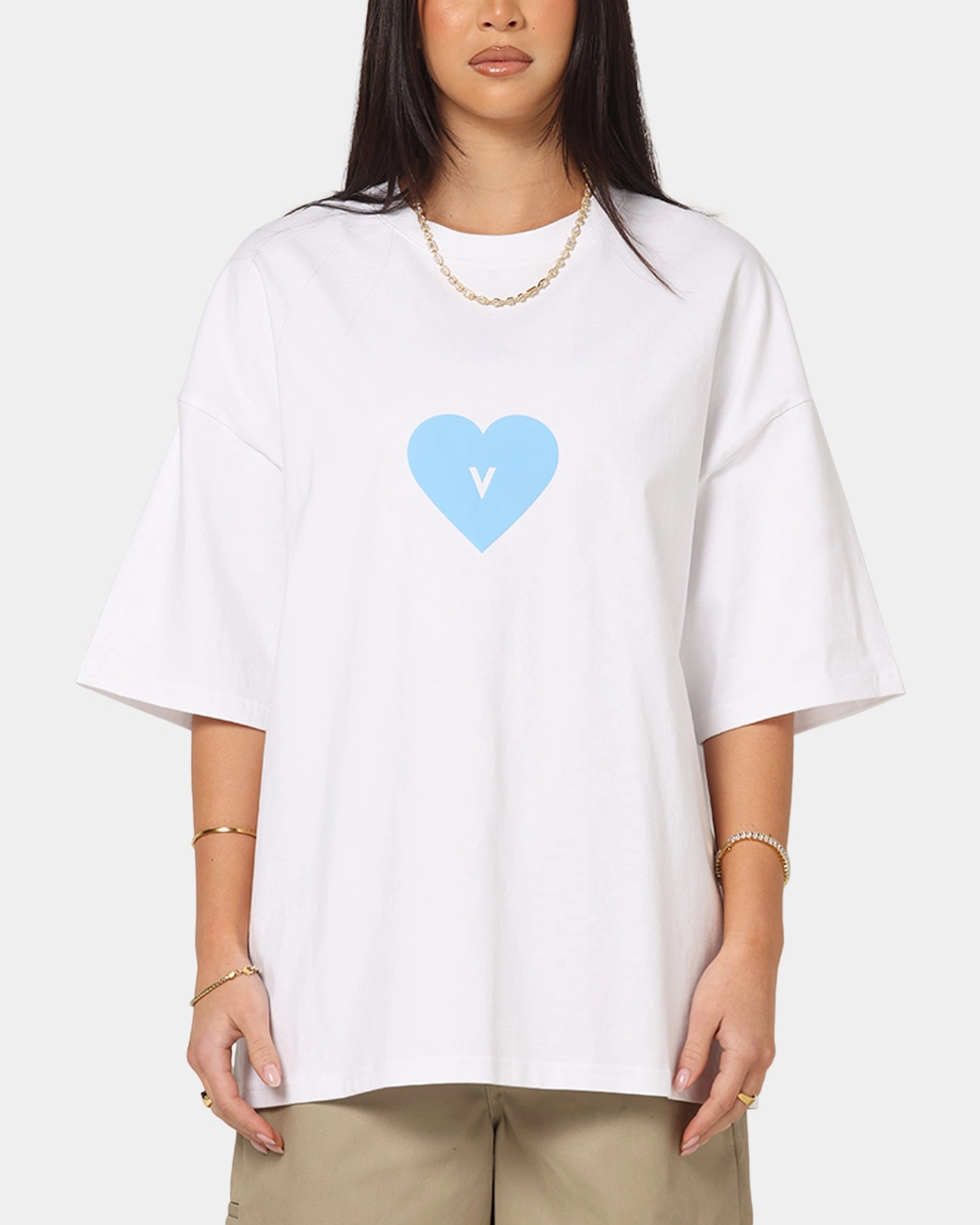 Vouseti Love T-Shirt White Universal Silhouette