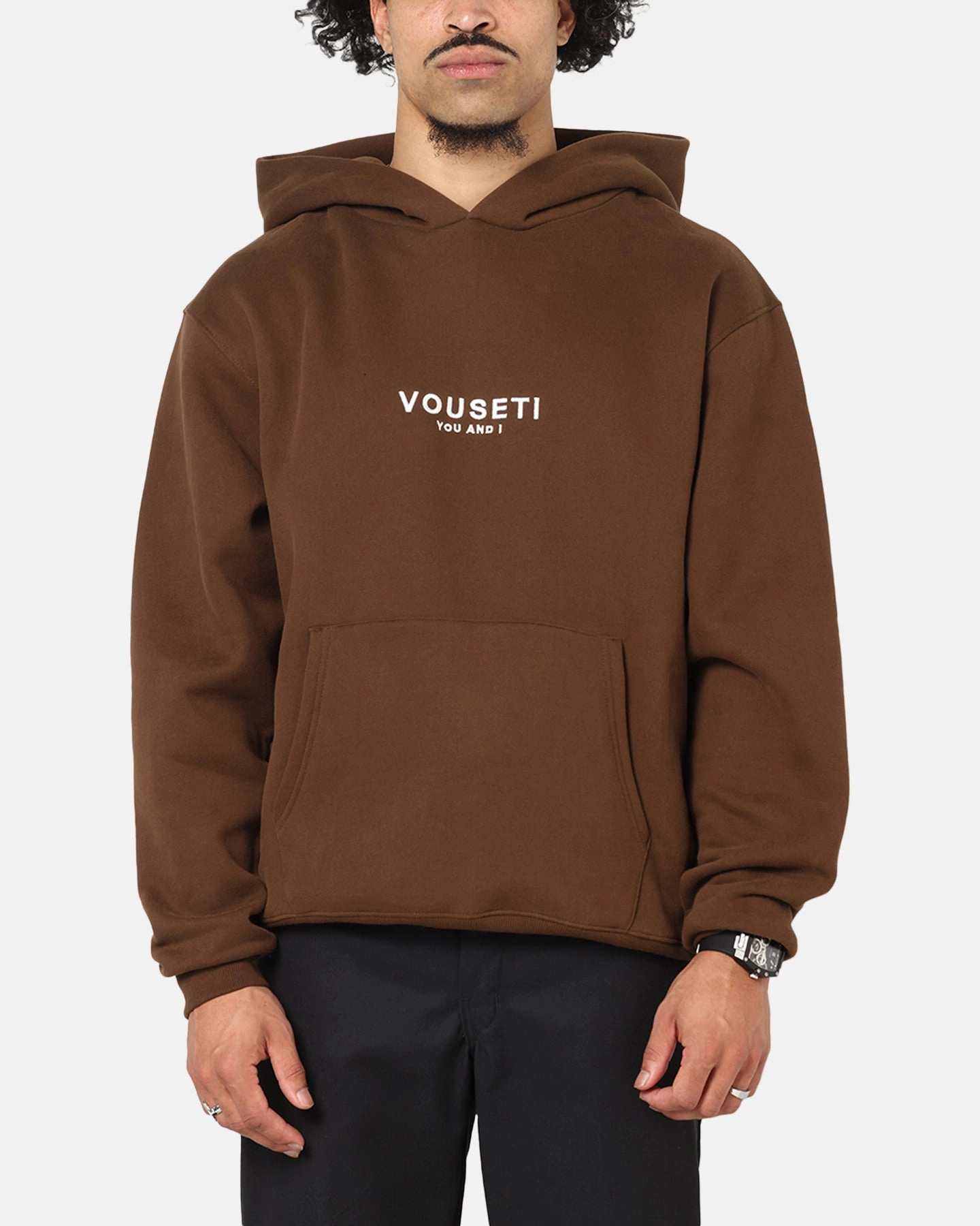 Air - defense - related Semi - autonomous Vouseti Vouseti OG Hoodie Mocha