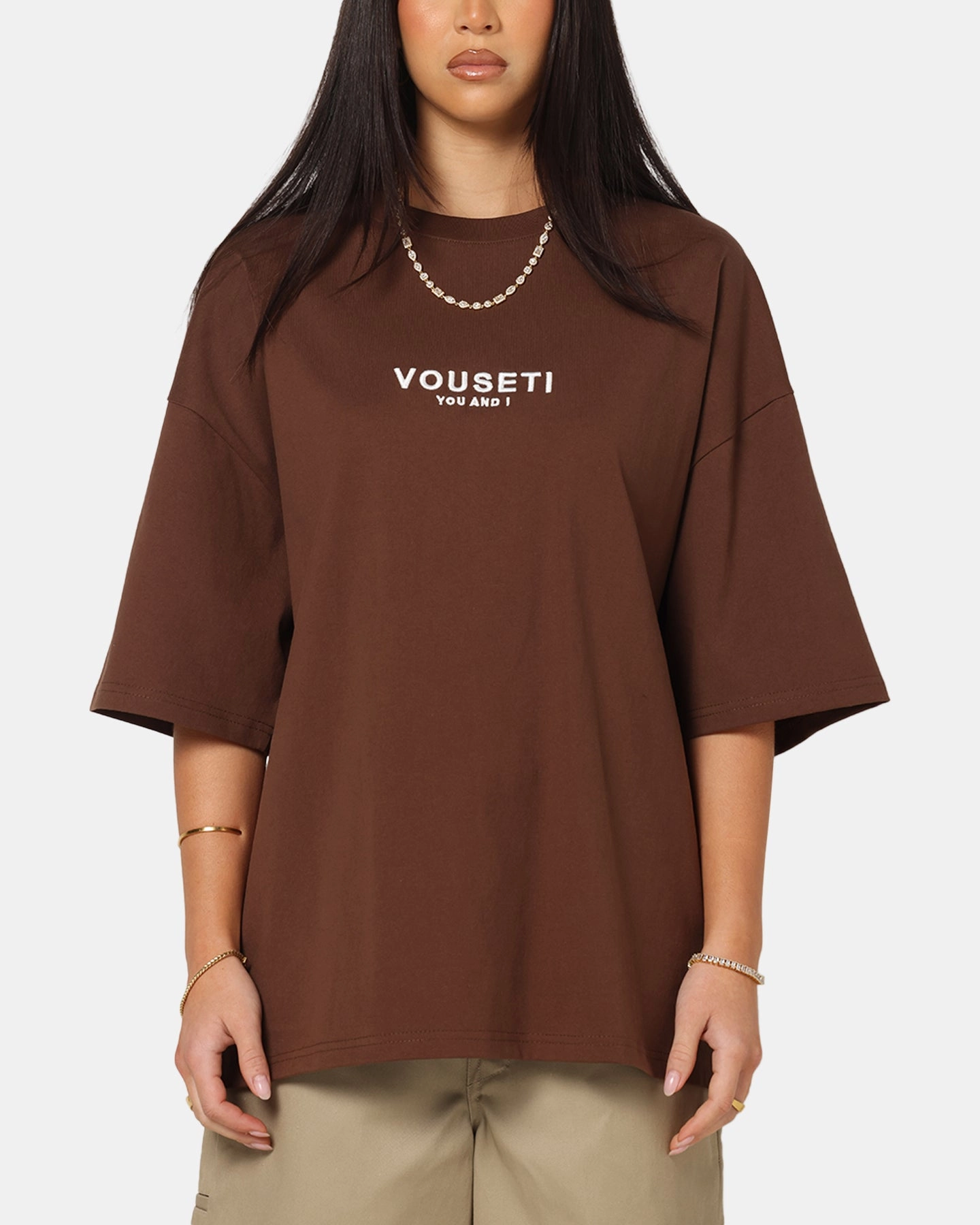 Vouseti Vouseti OG T-Shirt Mocha Comfortable