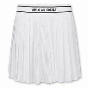 All Day All Day Fit WAAC Accordion Pleated Golf Skort White - SS23 Women