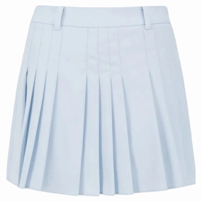 Anti Pilling Treatment WAAC Blade Pleats Golf Skort Light Blue - SP25 Women