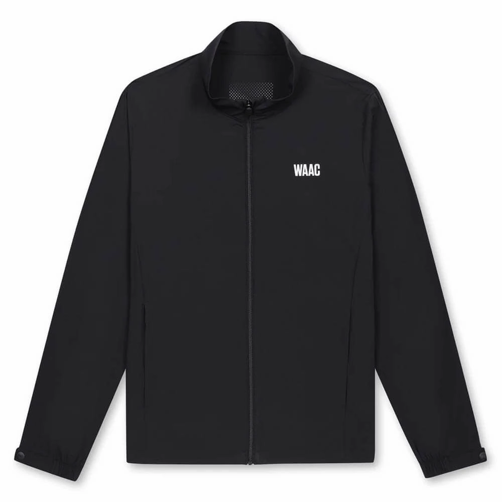 Light Activated Cooling Functional Pockets Style WAAC Full Zip Wind Golf Jacket Black - SP25 Men