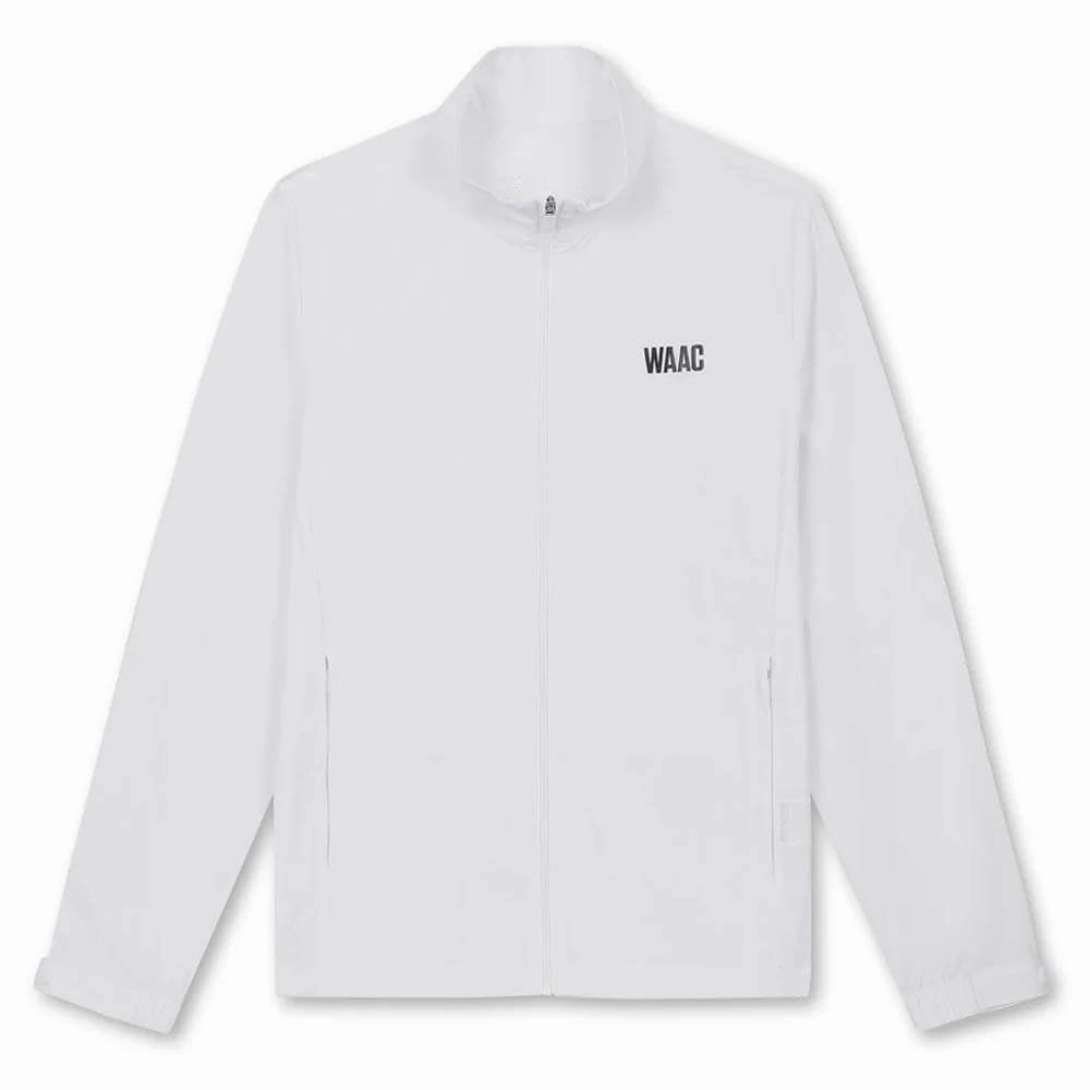 Casual Staple Weatherproof Barrier WAAC Full Zip Wind Golf Jacket White - SP25 Men