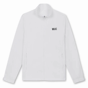 Casual Staple Weatherproof Barrier WAAC Full Zip Wind Golf Jacket White - SP25 Men