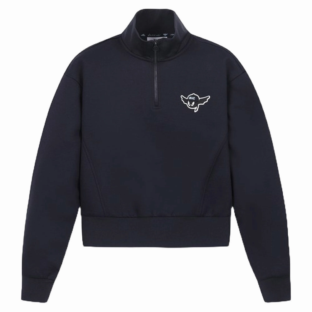 Eco Friendly Production WAAC Half Zip-Up Golf Sweatshirt Dark Navy - FW24 Women